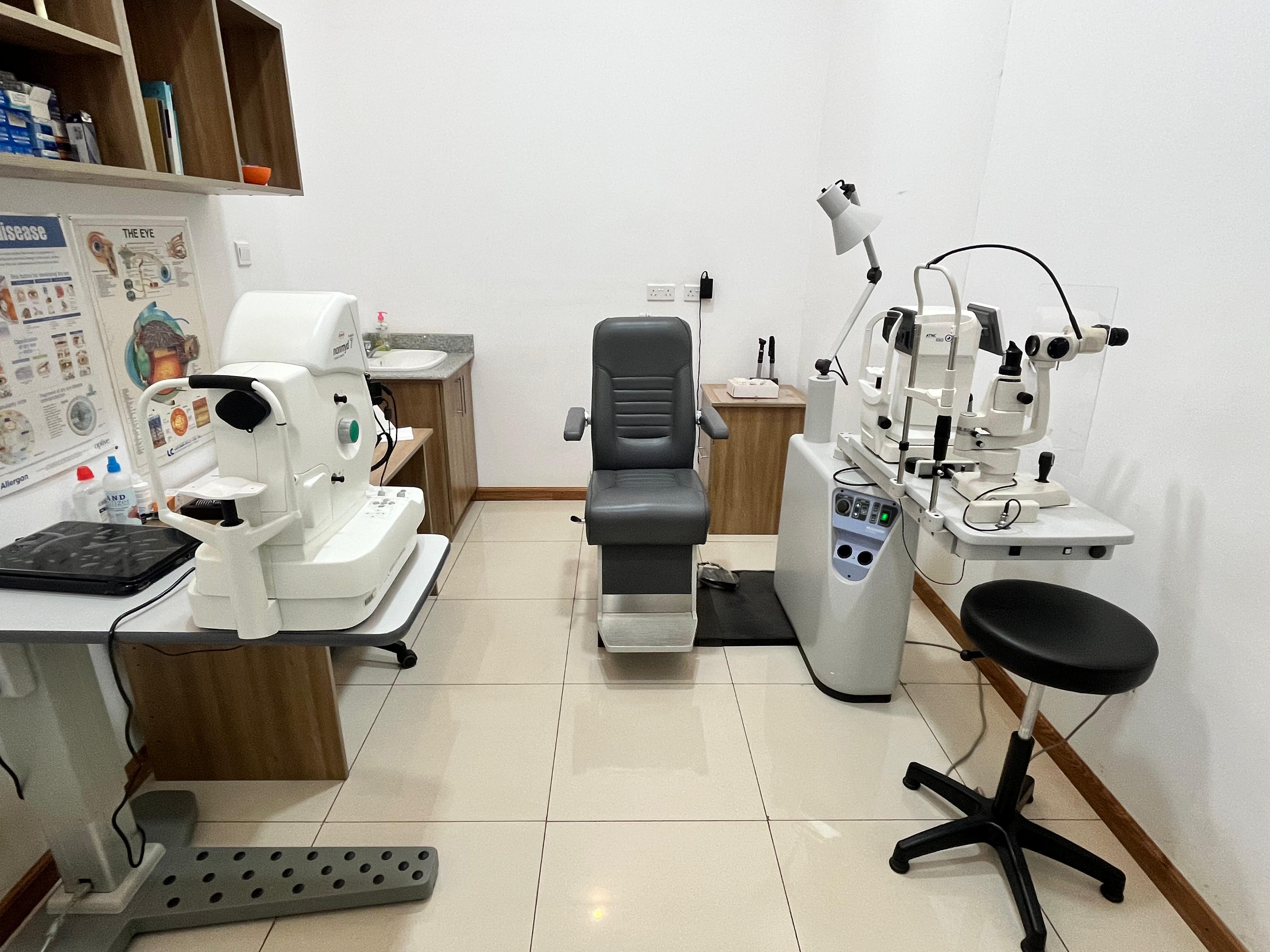 Service equipment in clinic